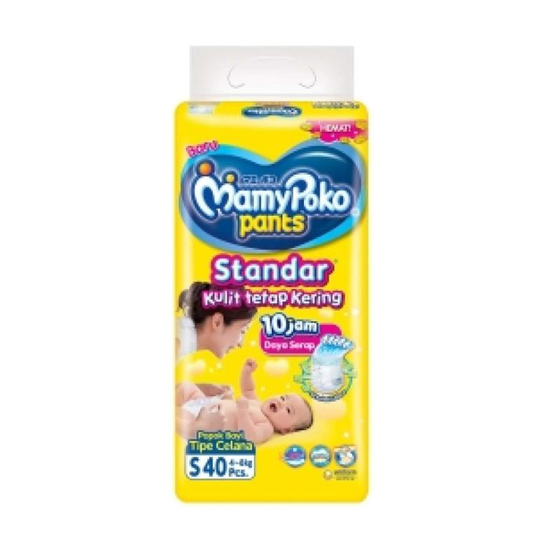 Jual Mamy Poko Pants Standar Popok S [40 Pcs] Online Juli
