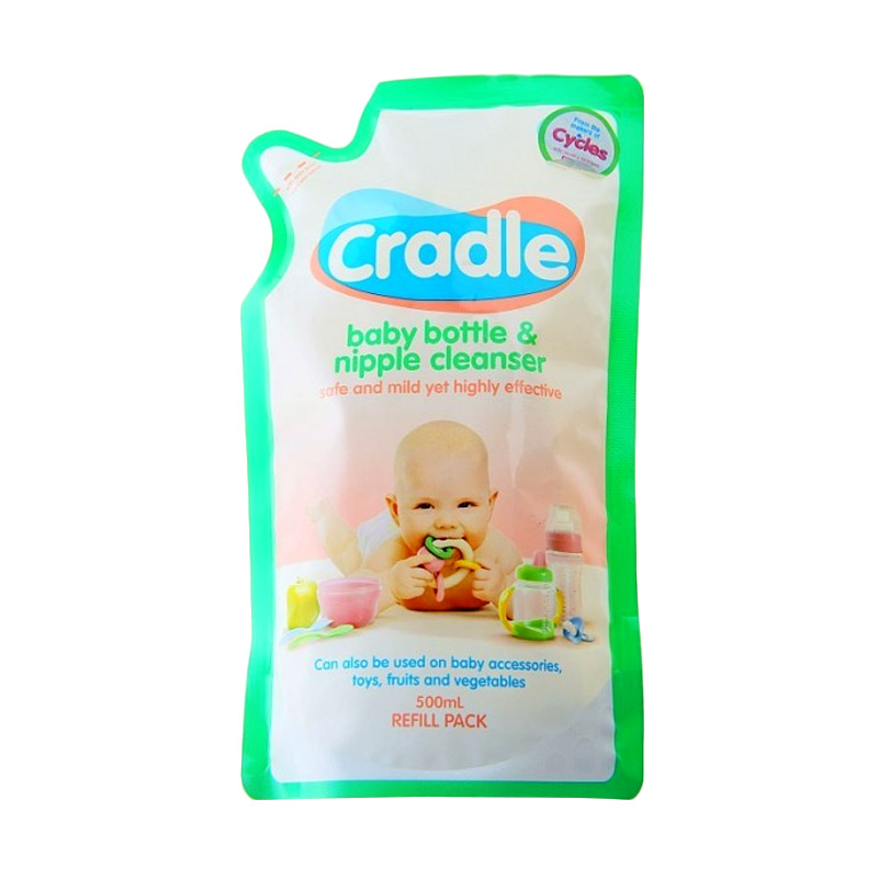 Jual Cradle Baby Bottle & Nipple Cleanser [500 mL] di Seller MJ Baby