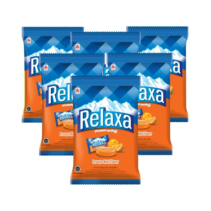 Jual Relaxa Orange Mint Bag Permen di Seller Wilson Mart Official Store