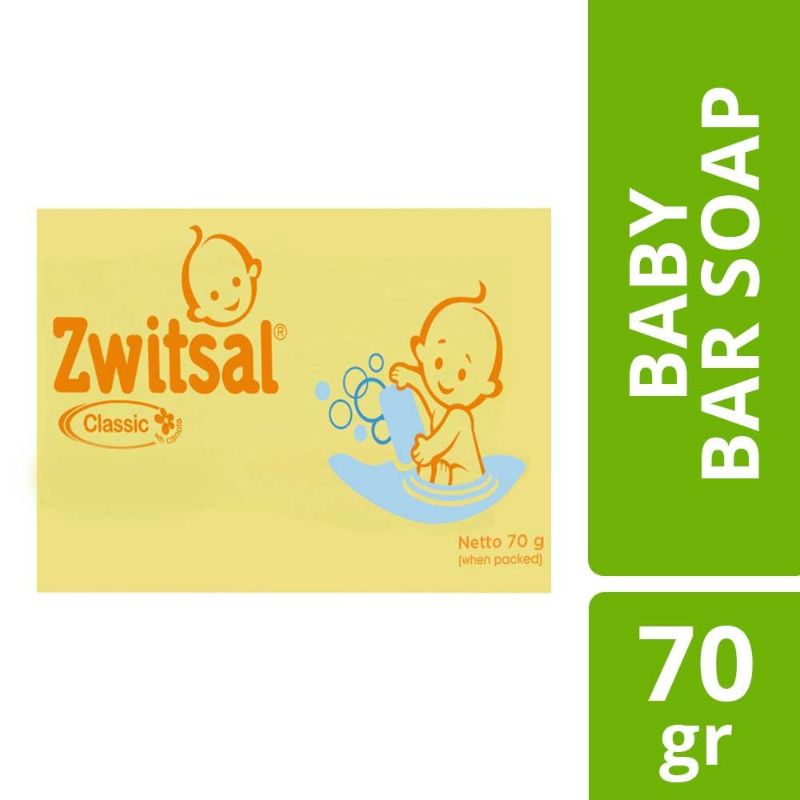 Jual Zwitsal Classic Baby Soap with Canola Oil [70 gr] di Seller Babyzania Official Store