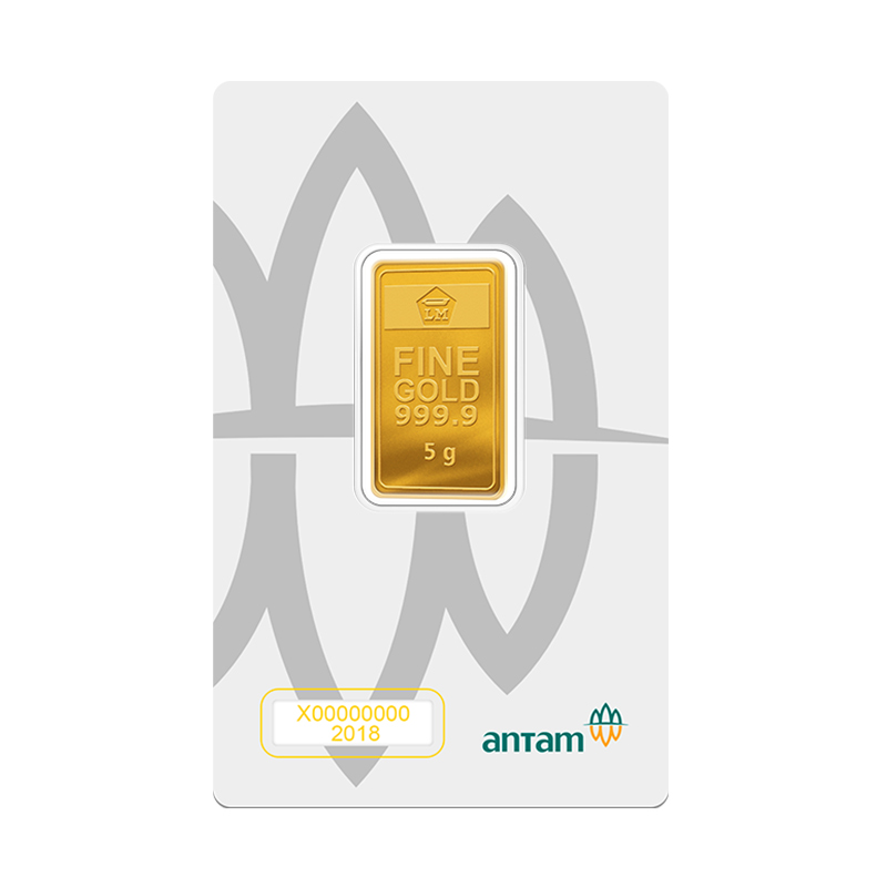 Jual Antam Emas Logam Mulia with Certificate [5 g/Garansi