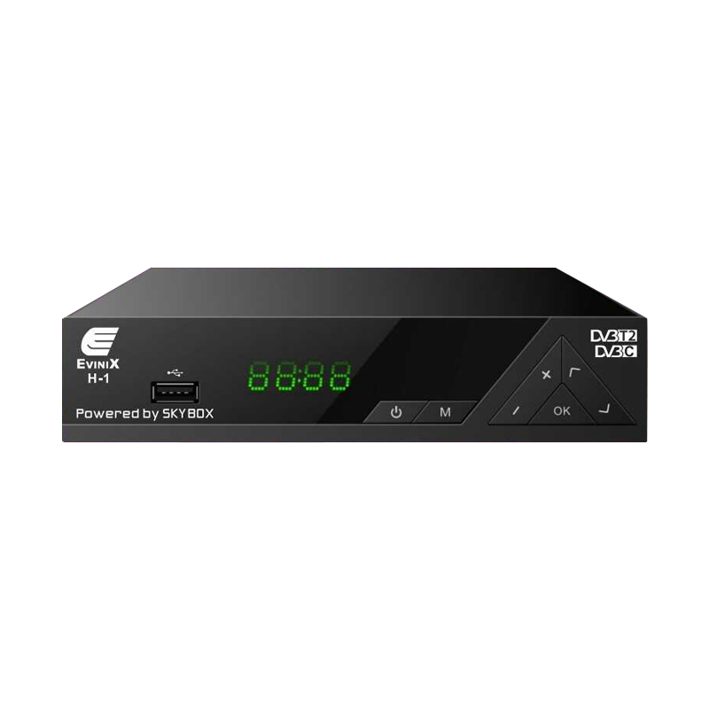 Jual Skybox Evinix h-1 Set Top Box DVB-T2 tv digital / tv kabel (kabel rca kabel loop) Online ...