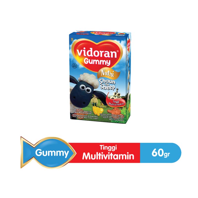 Jual Vidoran Gummy Multivitamin [60 g] di Seller Tempo Store Health