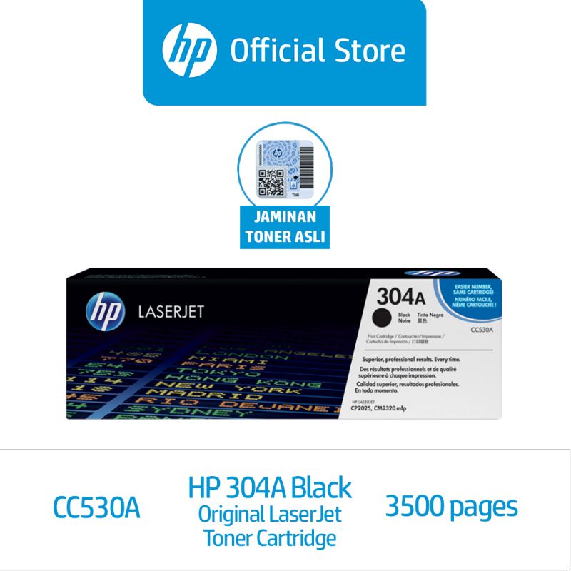 Jual Toner Printer HP Original 304A 