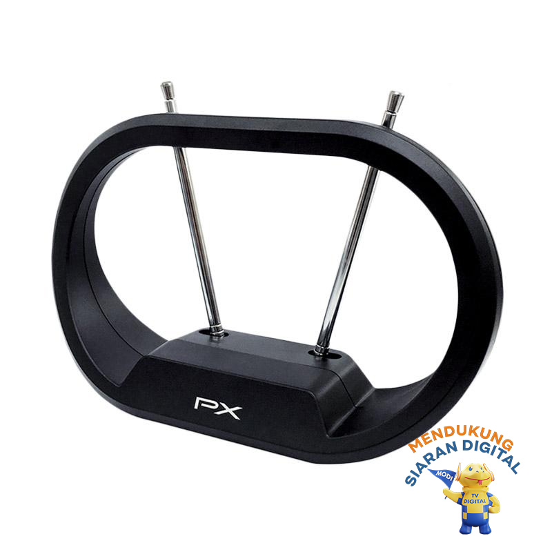 Promo PX DA1301NP Digital TV Antenna Black/Violet Diskon 21 di