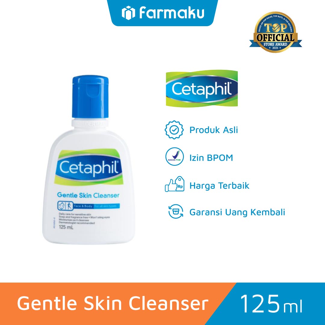 Cetaphil Gentle Skin Cleanser 125 Ml Terbaru Juli 2021 Harga Murah Kualitas Terjamin Blibli