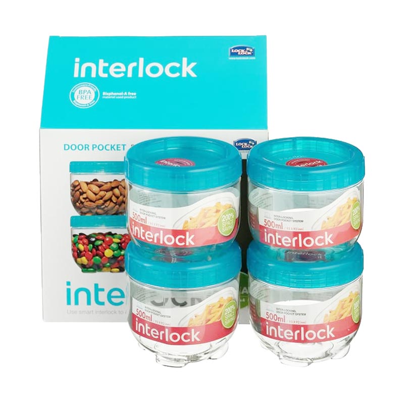Jual Lock Lock Gift Set Plastic Food Container Toples With Color Box 4 Pcs Online Desember 2020 Blibli