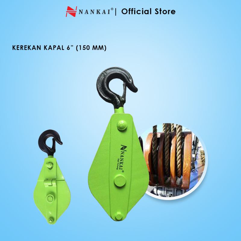 Promo Katrol Kapal [6 Inch/3 Ton] Nankai di Seller Nankai Tools