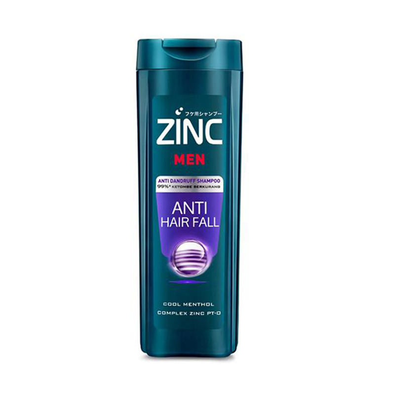 âˆš Zinc Men Anti Hairfall Bottle Shampoo [170 Ml] Terbaru Agustus 2021