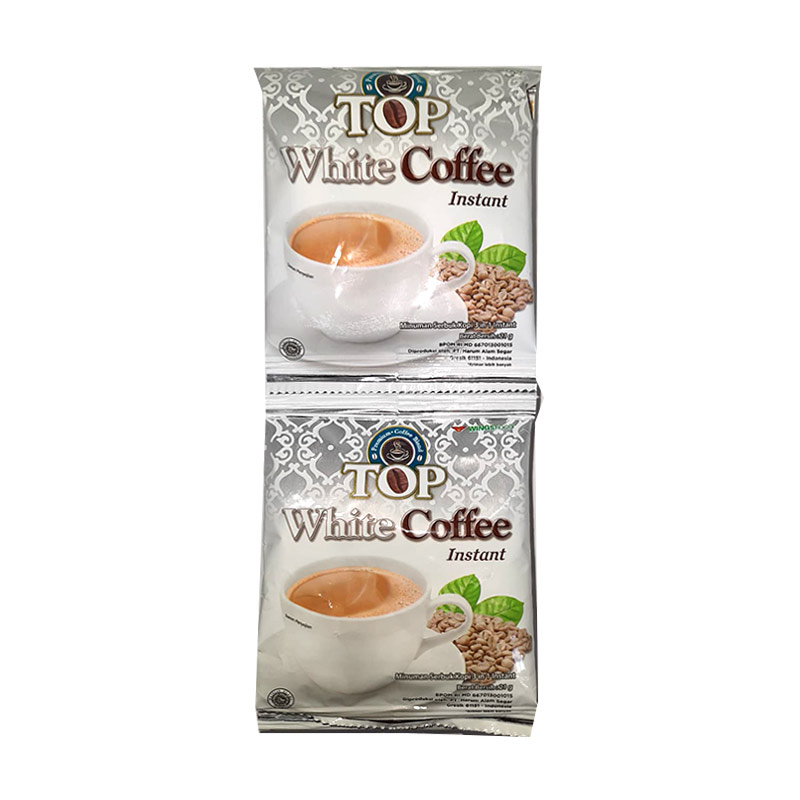 Promo Top Kopi White Coffee [21 g/12 sachet] Diskon 8 di Seller Wings