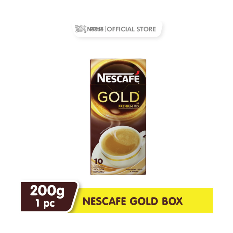 Jual NescafÃ© Gold Kopi Instan Kopi Hitam 200g Box Terbaru