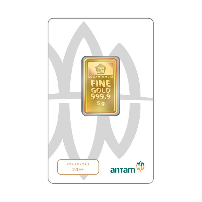 Jual Antam Logam Mulia Keping Emas 5 G 999 9 Fine Gold Certificate Luar Jakarta Murah Mei 2021 Blibli 