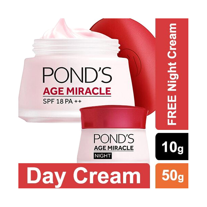 harga ponds age miracle night cream
