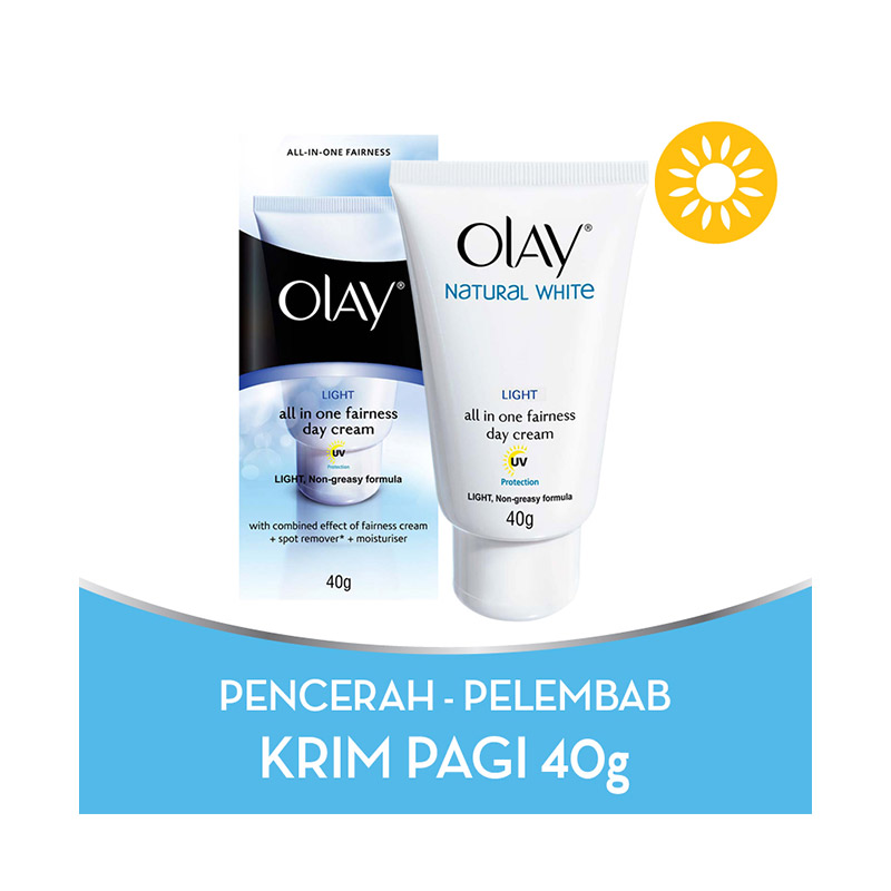 olay natural white light all in one fairness day cream