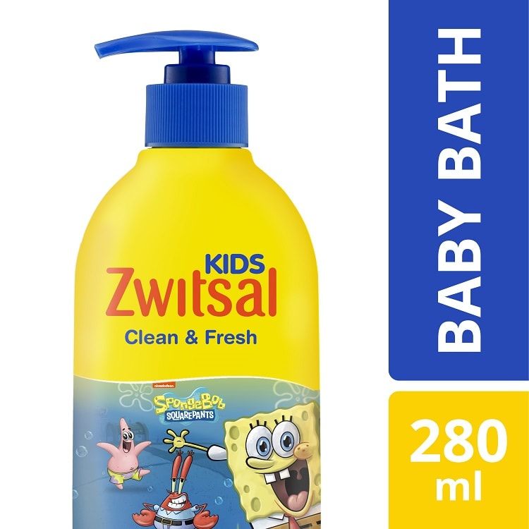 Jual Zwitsal Kids Bubble Bath Blue Clean & Fresh Sabun Anak 280 Ml Di