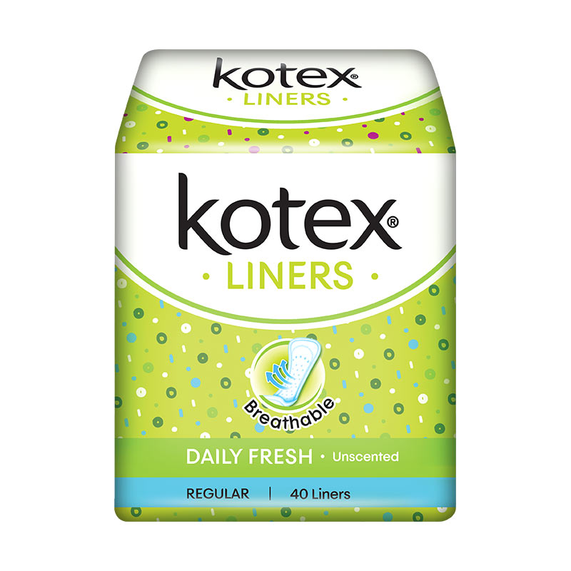 Jual Kotex Fresh Line Unscented Pantyliner [40 Pads] Di Seller Lixstore