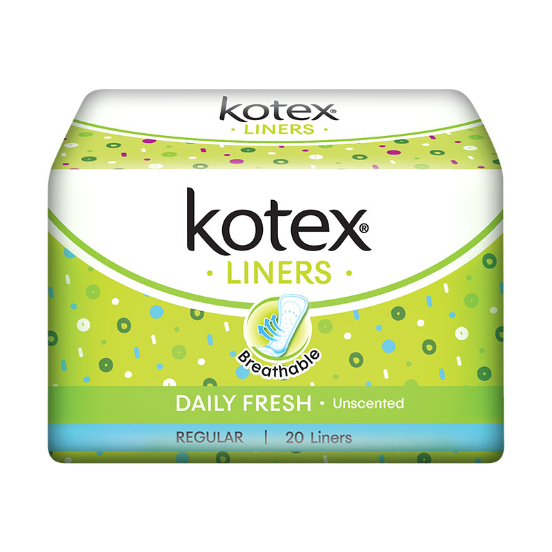 Jual Kotex Fresh Liner Unscented Pantyliner [20 Pads] di Seller Galeri
