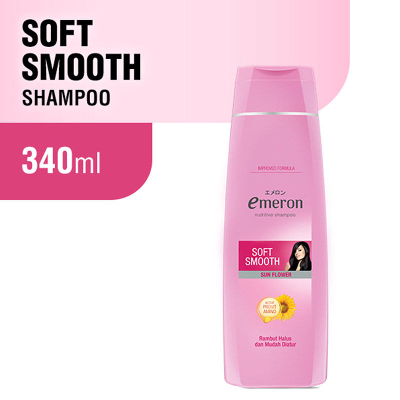 Jual Emeron Soft & Smooth Botol Shampoo [340 mL] Online