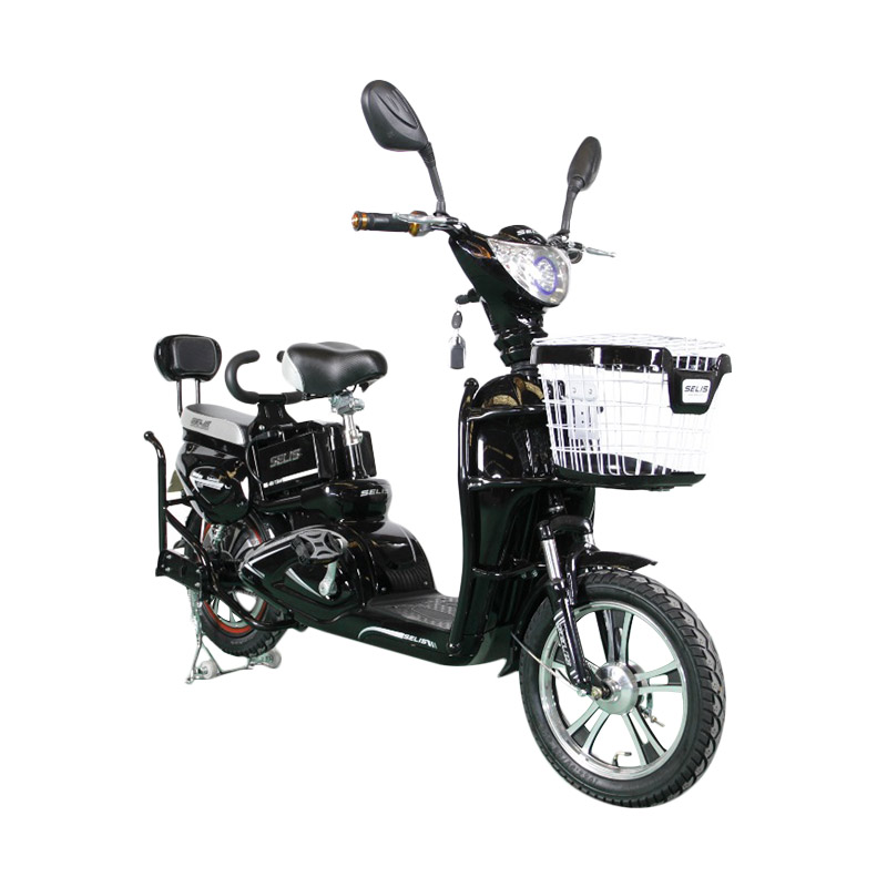 Jual SEPEDA LISTRIK SELIS TIPE MURAI - HITAM GLOSSY di Seller Selis