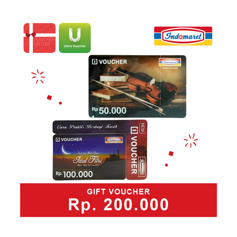 â Indomaret - Voucher Fisik Rp. 200.000 Terbaru September