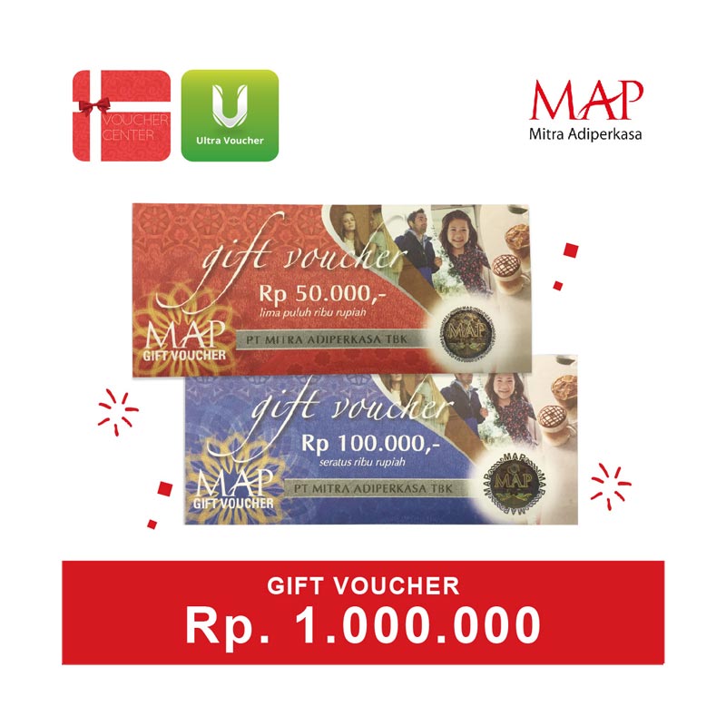 Jual Voucher Center Voucher MAP [Rp.400.000] Online