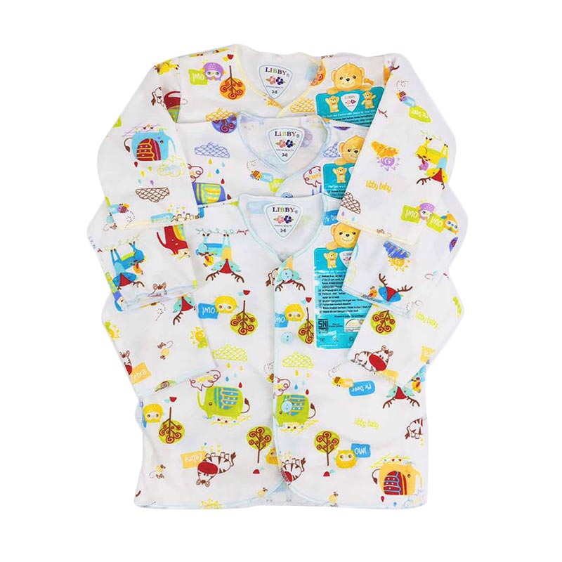 jual libby baju lengan panjang baju bayi 3 6 bulan 3 pcs jual libby baju lengan panjang baju bayi 3 6 bulan 3 pcs