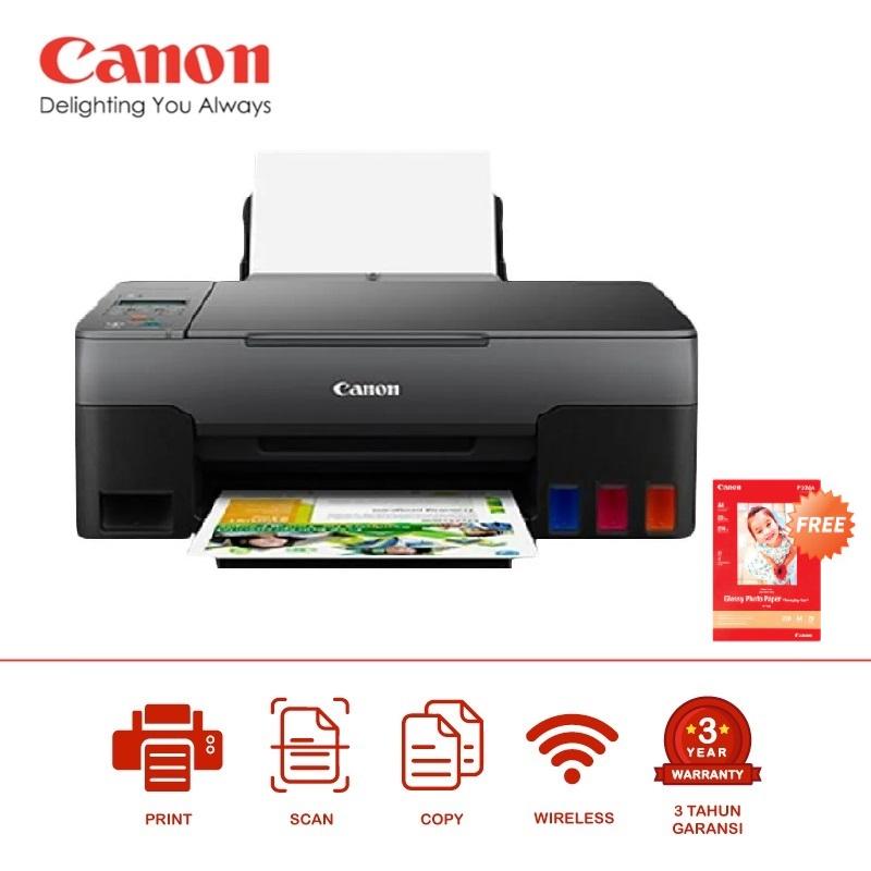 canon pixma g3020 all in one wireless printer easy refillable ink tank print scan copy wifi free photopaper gp 508