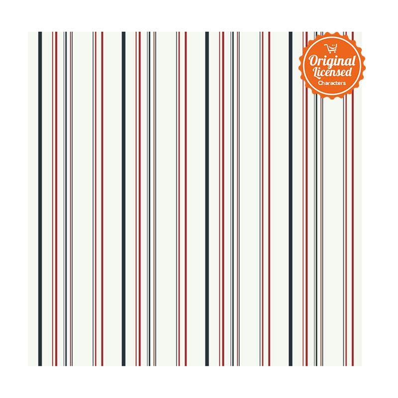 Jual Mickey Mouse Wide Multi Stripe Wallpaper Dinding