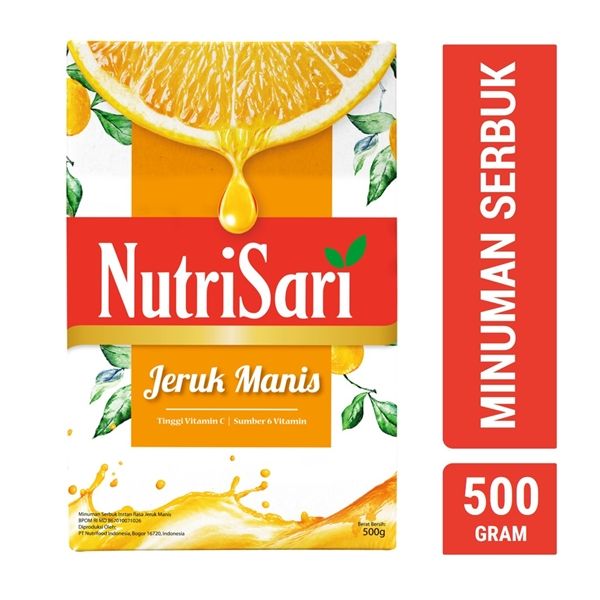 Jual Nutrisari Jeruk Manis Minuman Bubuk [500 g] di Seller Ramayana