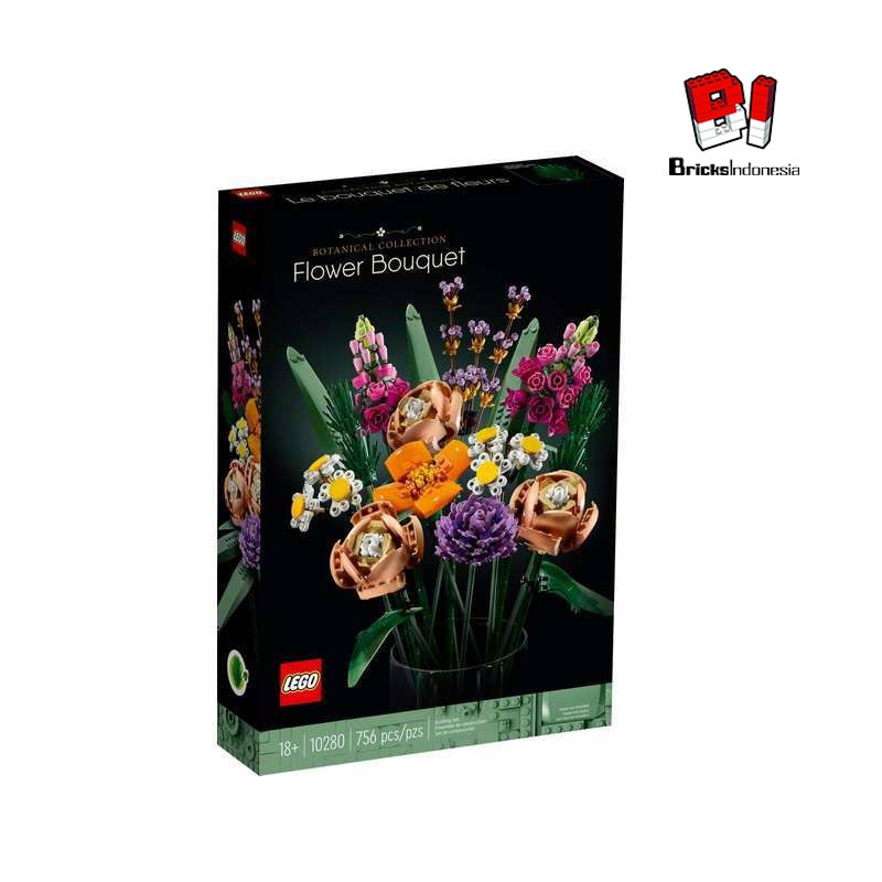 Jual LEGO 10280 CREATOR EXPERT Flower Bouquet di Seller BricksID Official Store Babatan, Kota