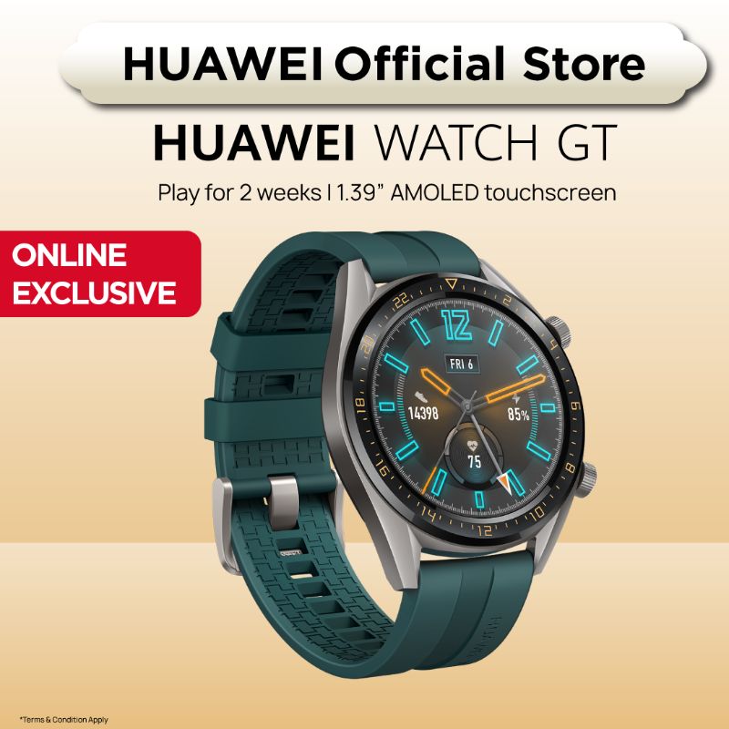 Jual Huawei Watch GT Smartwatch 2Week Battery Life GPS Sports