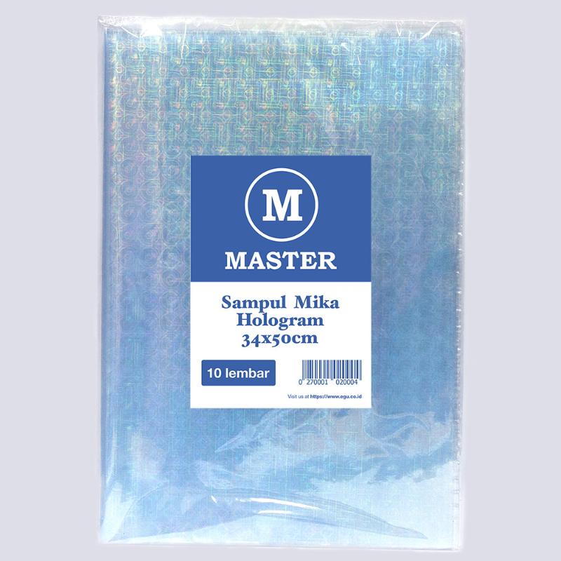 Jual Master Plastik  Mika Hologram Sampul  Buku  34 x 50 cm 