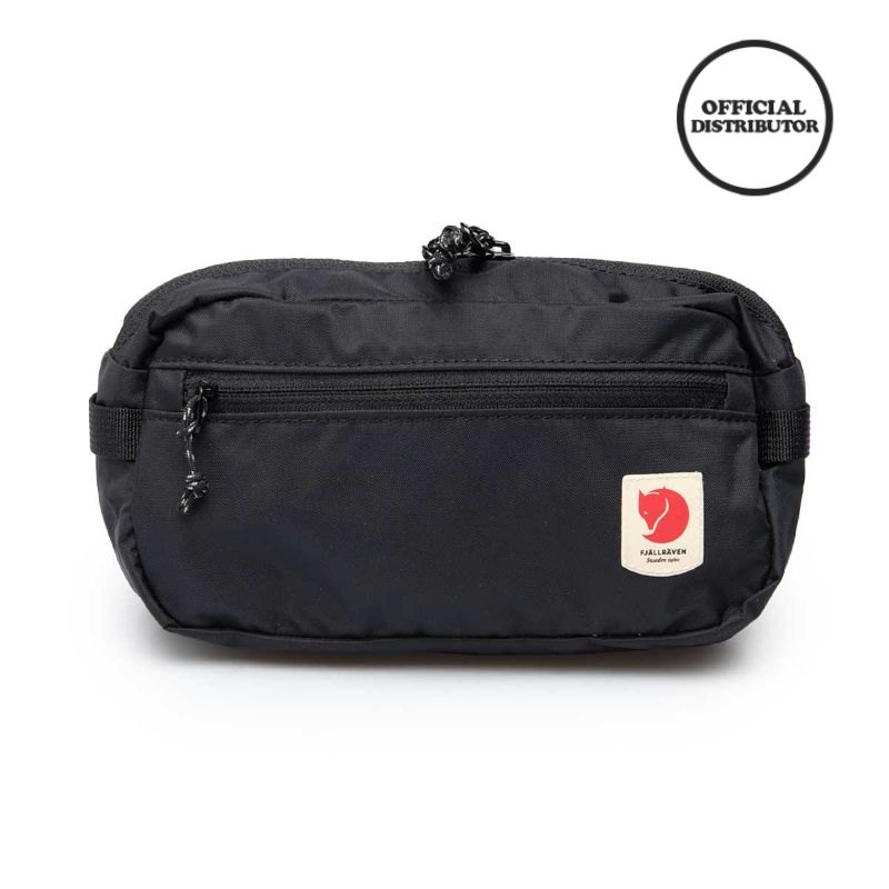 Jual Fjallraven High Coast Hip Pack Waist Bag Black di Seller