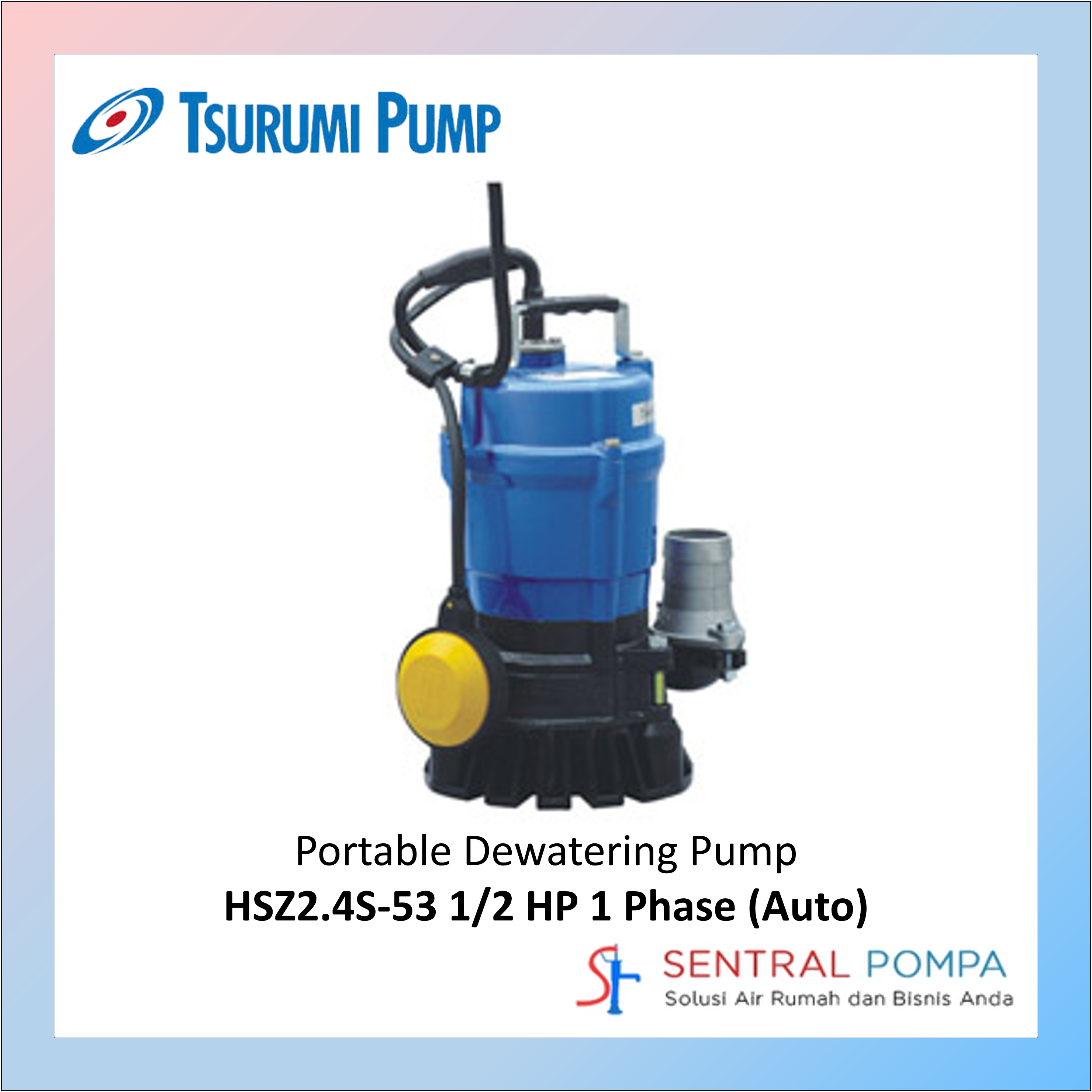 Tsurumi Pompa Celup Air Kotor [AUTO]