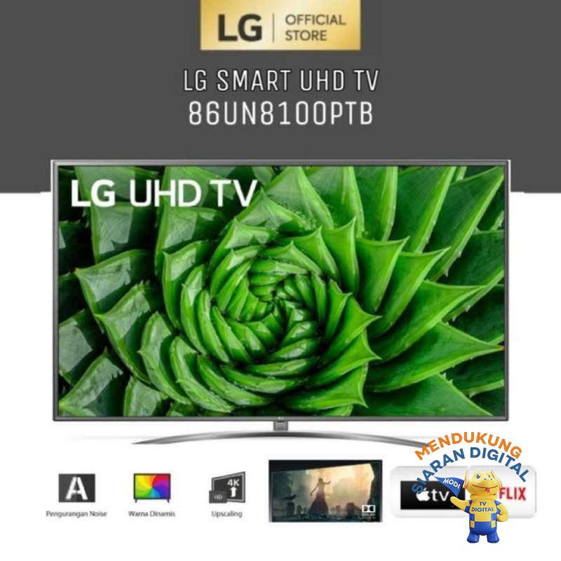 Smart Tv Lg 86un8100ptb 4k Uhd 86inch Ai Thinq Terbaru Juli 2021 Harga Murah Kualitas Terjamin Blibli