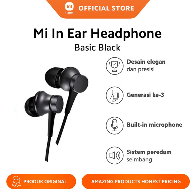 Mi in ear on sale basic headphones