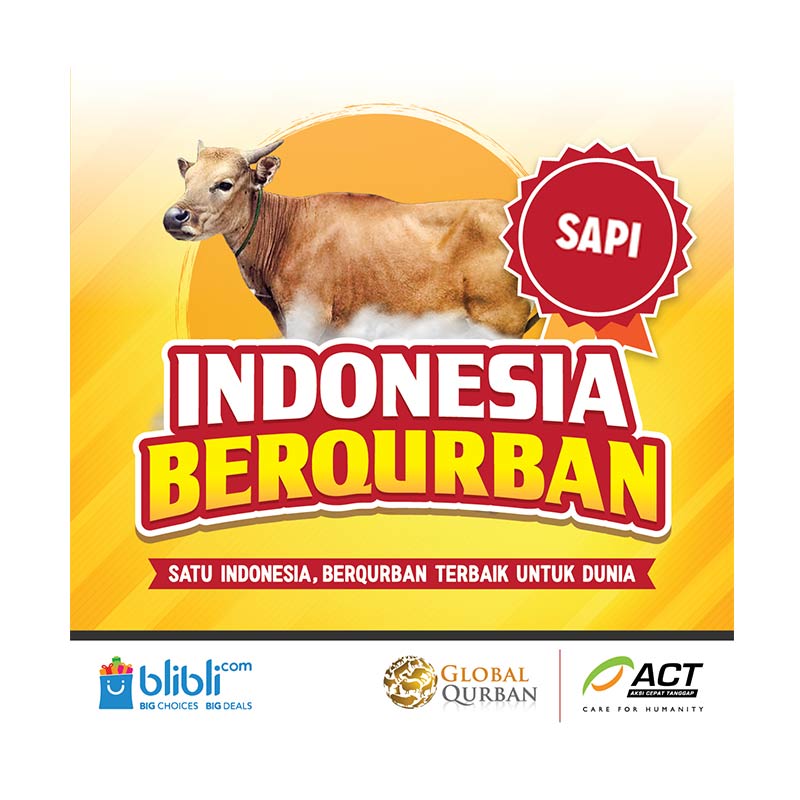 Jual ACT - Qurban Progresif Sapi E-Voucher Online - Harga 