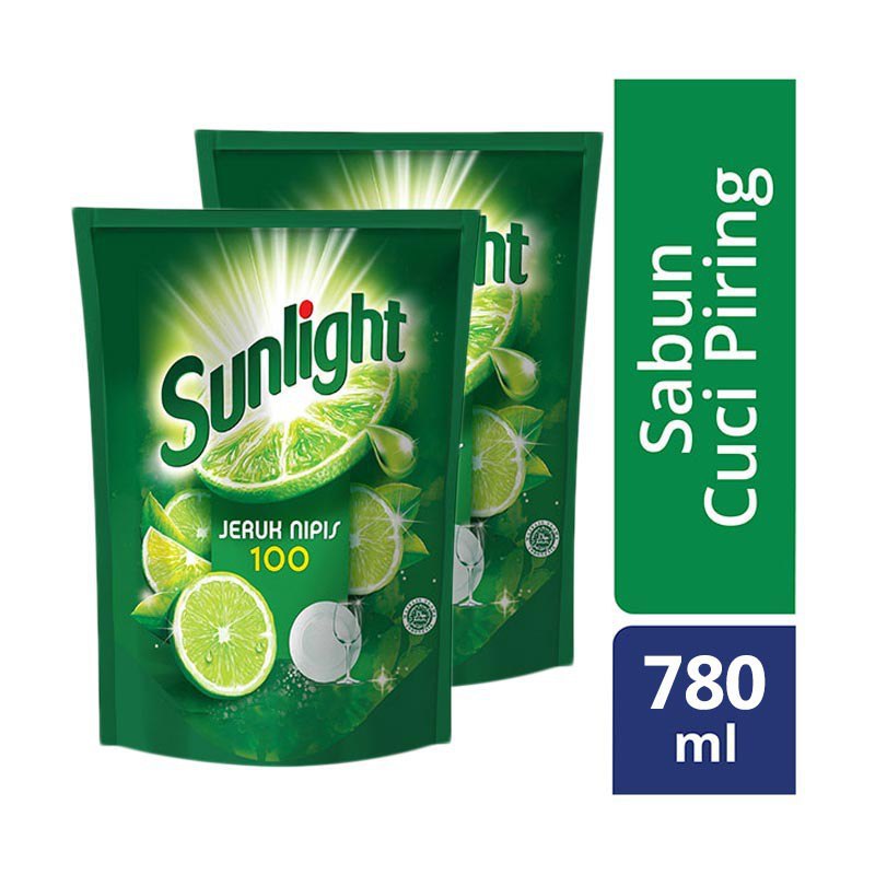 Jual Sunlight Sabun Cuci Piring Jeruk Nipis Refill [780 mL