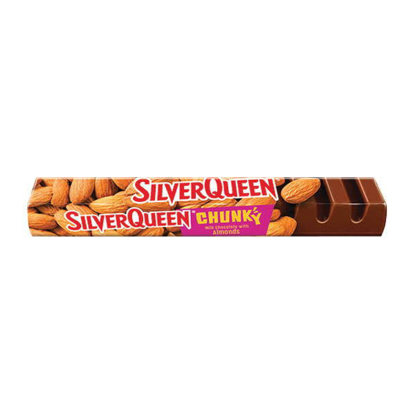 Jual SILVER QUEEN CHUNKY ALMOND BAR 95 GR COKELAT di Seller Hypermart