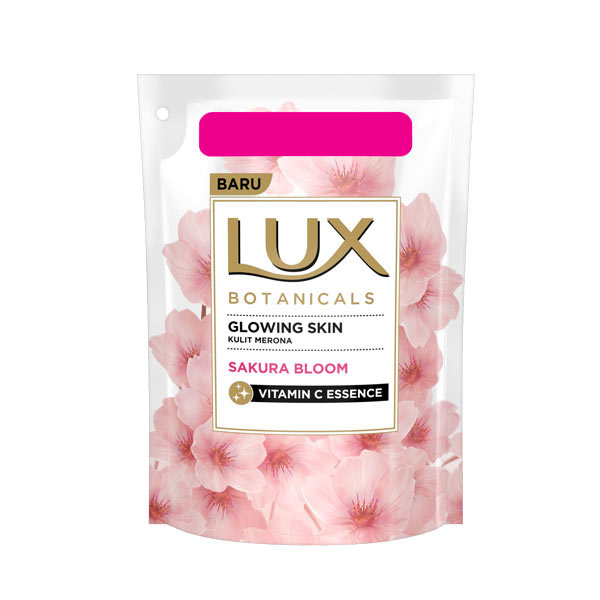 Jual LUX BODY WASH SAKURA BLOOM LIQUID REFILL 400 ML di Seller