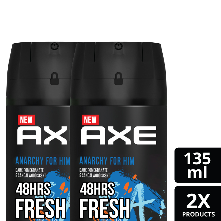 Jual FSUNILEVER Axe Deodorant Bodyspray Anarchy For Him [150mL