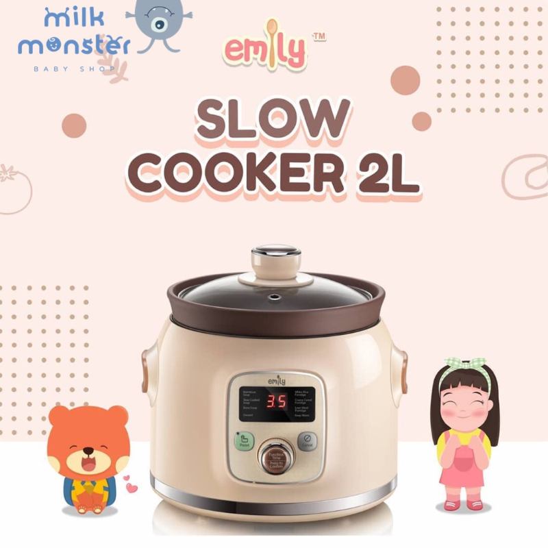 Jual Emily Slow Cooker Claypot 2L Add Bubble Wrap di Seller Milk