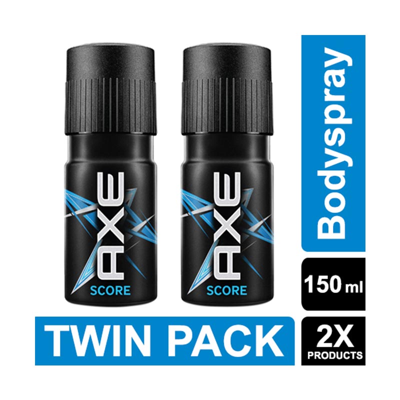 Jual FSUNILEVER Axe Deodorant Bodyspray Score [150 mL / Twin Pack