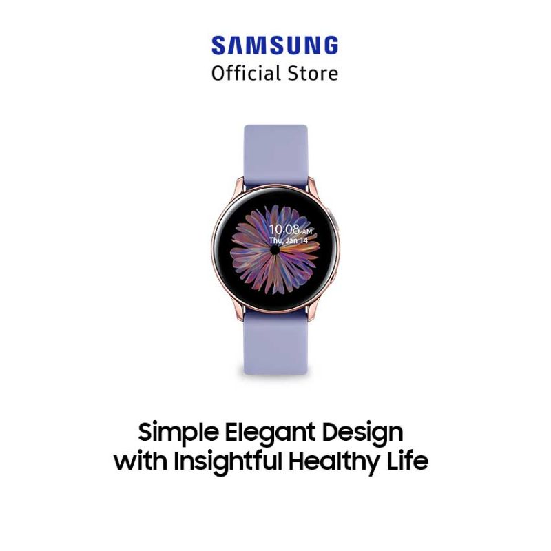 âˆš Samsung Galaxy Watch Active 2 Aluminium Smartwatch [40 Mm ] Terbaru