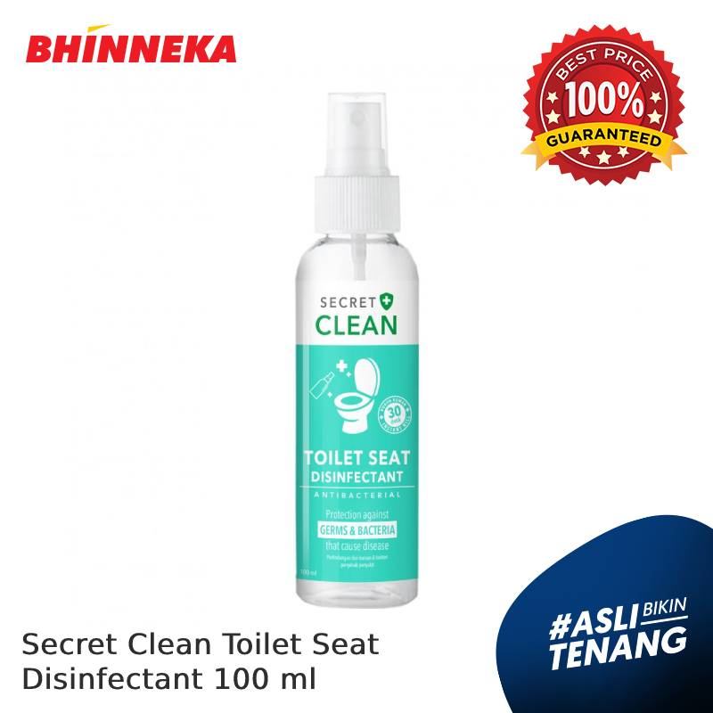 Jual Secret Clean Toilet Seat Disinfectant 100 Ml Di Seller Bhinneka