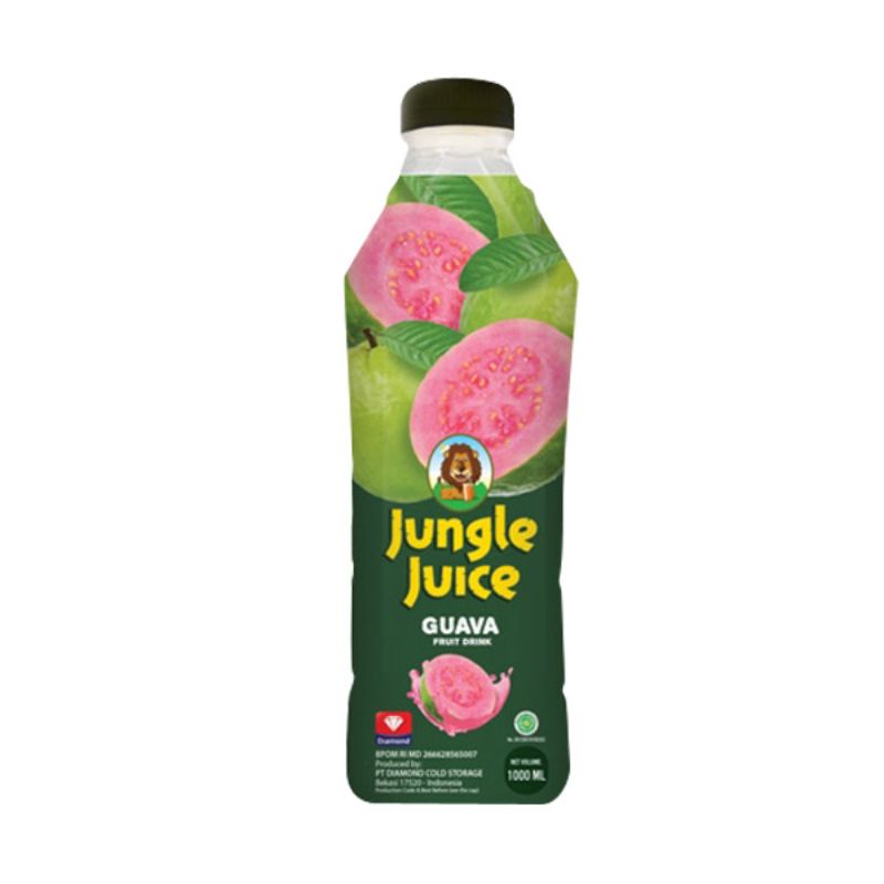 Promo JUNGLE JUICE GUAVA 1 LITER JUS Diskon 20 di Seller Hypermart