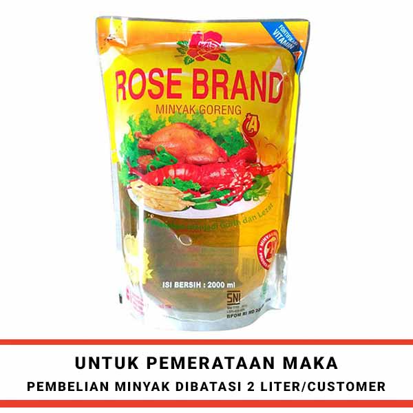 Jual Rose Brand Cooking Oil Reffil 2 Liter di Seller Hypermart MTC