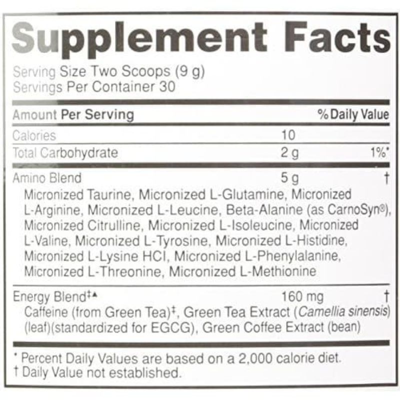ON Optimum Nutrition Amino Energy - WATERMELON, 30 SERVINGS