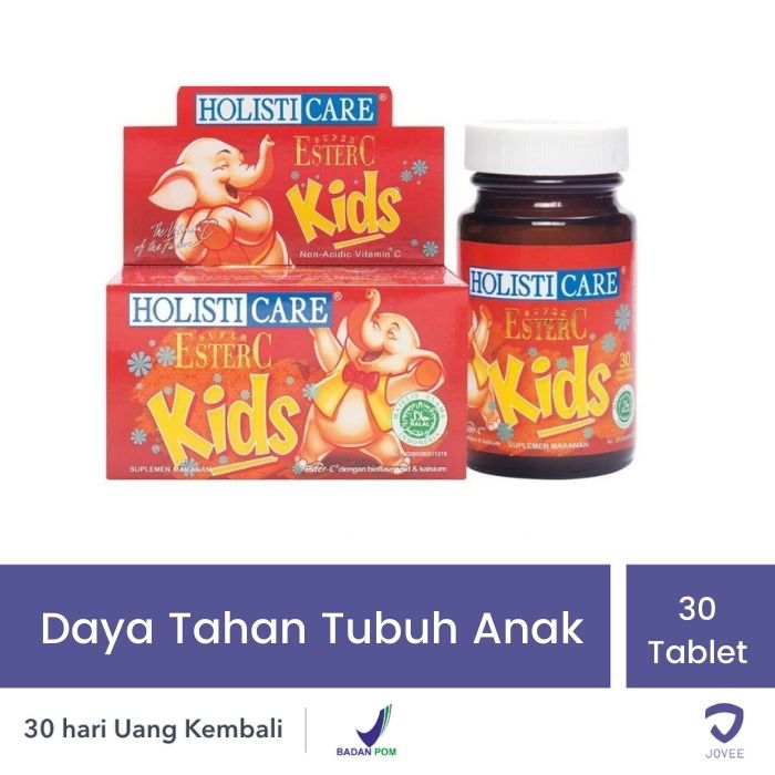 Jual HOLISTICARE ESTER C KIDS Tablet Hisap Vitamin C Anak di Seller