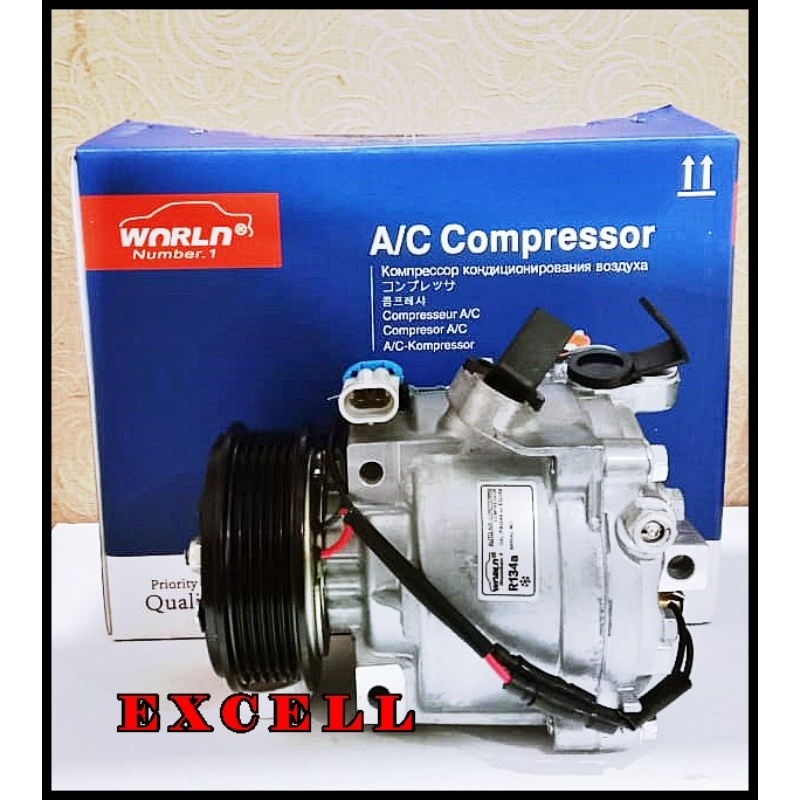 Jual Compressor Compresor Kompresor Chevrolet Spin Bensin 1.2 1.5 Cc Di ...